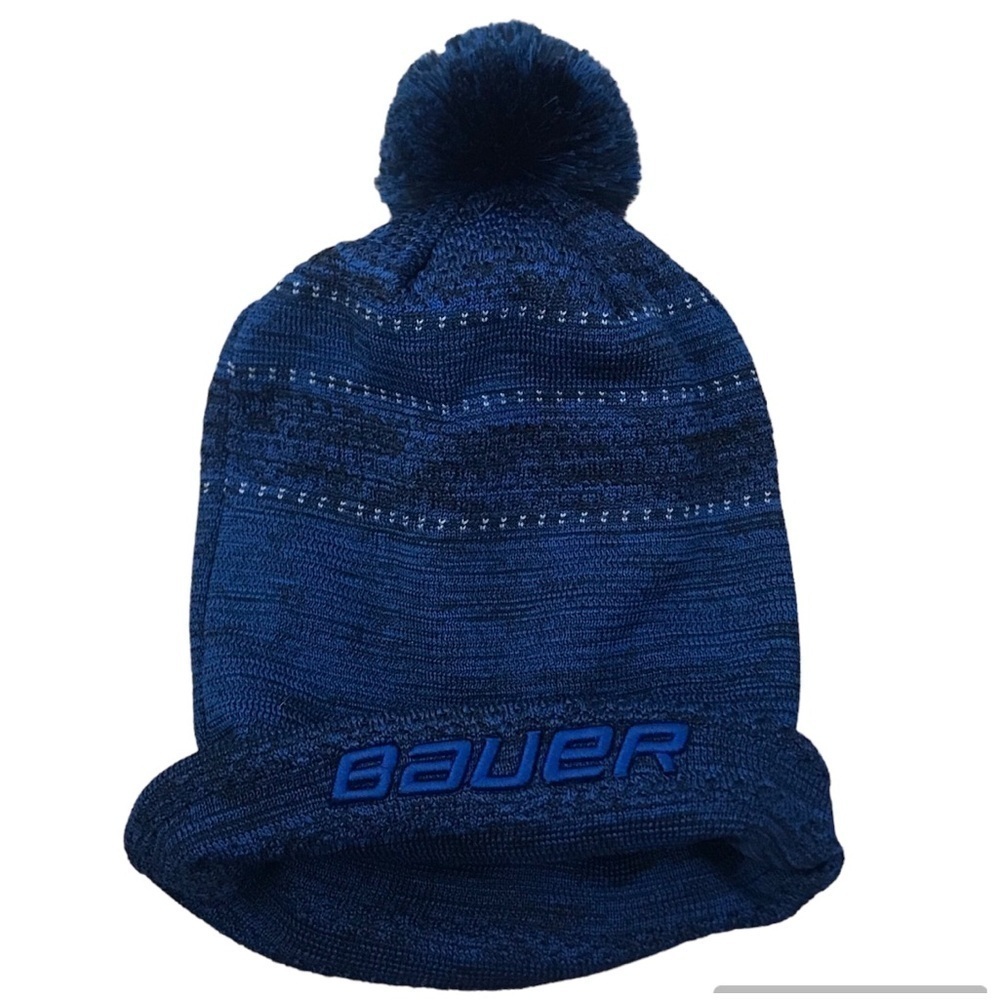 New Era for Bauer Hockey Blue Game Beanie